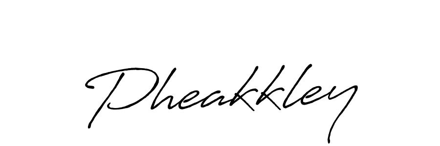 Design your own signature with our free online signature maker. With this signature software, you can create a handwritten (Antro_Vectra_Bolder) signature for name Pheakkley. Pheakkley signature style 7 images and pictures png