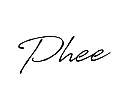 You should practise on your own different ways (Antro_Vectra_Bolder) to write your name (Phee) in signature. don't let someone else do it for you. Phee signature style 7 images and pictures png