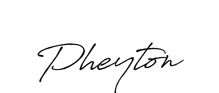 How to make Pheyton name signature. Use Antro_Vectra_Bolder style for creating short signs online. This is the latest handwritten sign. Pheyton signature style 7 images and pictures png