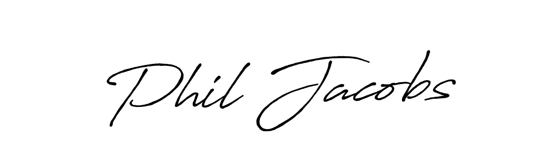 You should practise on your own different ways (Antro_Vectra_Bolder) to write your name (Phil Jacobs) in signature. don't let someone else do it for you. Phil Jacobs signature style 7 images and pictures png