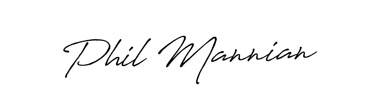 Design your own signature with our free online signature maker. With this signature software, you can create a handwritten (Antro_Vectra_Bolder) signature for name Phil Mannian. Phil Mannian signature style 7 images and pictures png