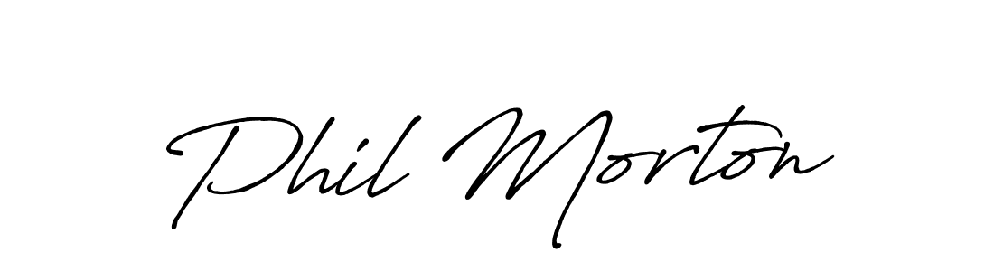 Once you've used our free online signature maker to create your best signature Antro_Vectra_Bolder style, it's time to enjoy all of the benefits that Phil Morton name signing documents. Phil Morton signature style 7 images and pictures png