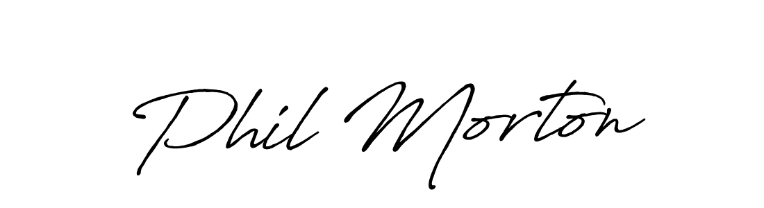 Once you've used our free online signature maker to create your best signature Antro_Vectra_Bolder style, it's time to enjoy all of the benefits that Phil Morton name signing documents. Phil Morton signature style 7 images and pictures png