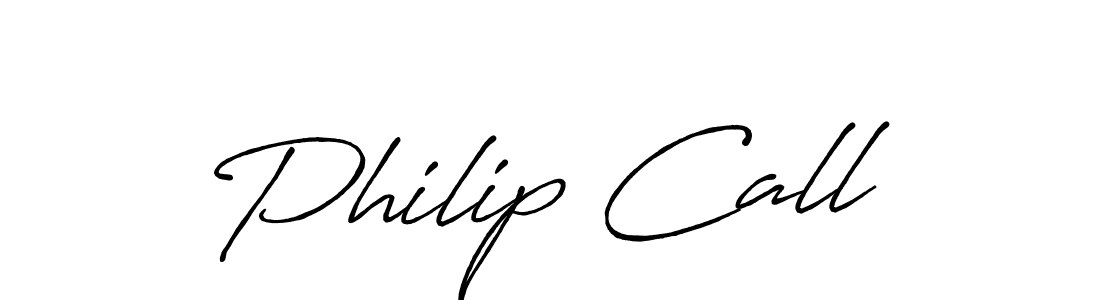 Also You can easily find your signature by using the search form. We will create Philip Call name handwritten signature images for you free of cost using Antro_Vectra_Bolder sign style. Philip Call signature style 7 images and pictures png