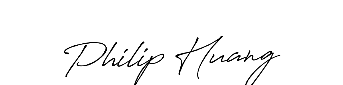 Also You can easily find your signature by using the search form. We will create Philip Huang name handwritten signature images for you free of cost using Antro_Vectra_Bolder sign style. Philip Huang signature style 7 images and pictures png