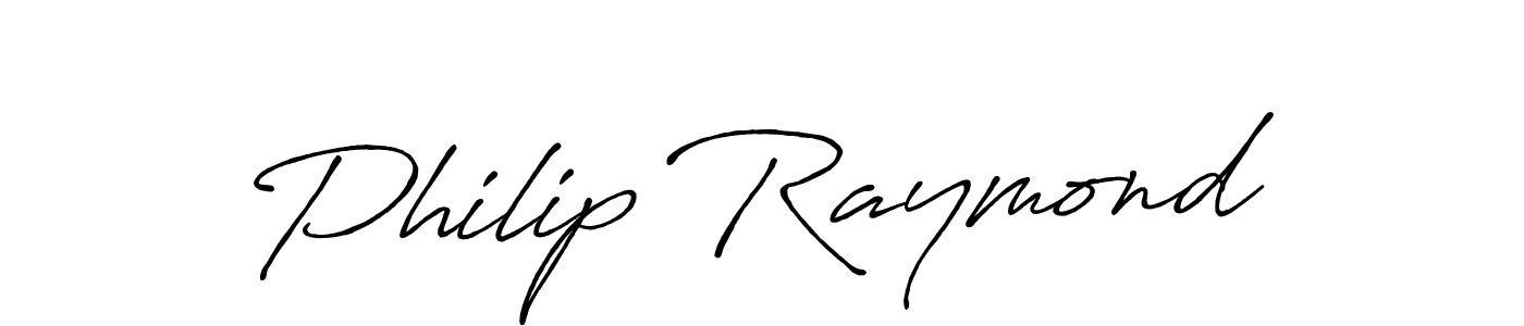 Create a beautiful signature design for name Philip Raymond. With this signature (Antro_Vectra_Bolder) fonts, you can make a handwritten signature for free. Philip Raymond signature style 7 images and pictures png