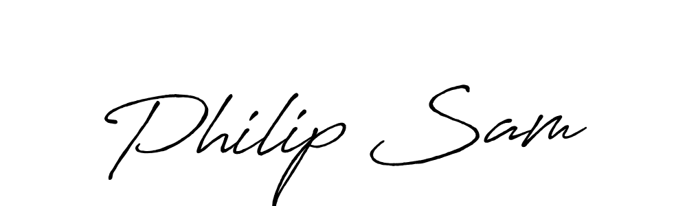 Make a beautiful signature design for name Philip Sam. Use this online signature maker to create a handwritten signature for free. Philip Sam signature style 7 images and pictures png