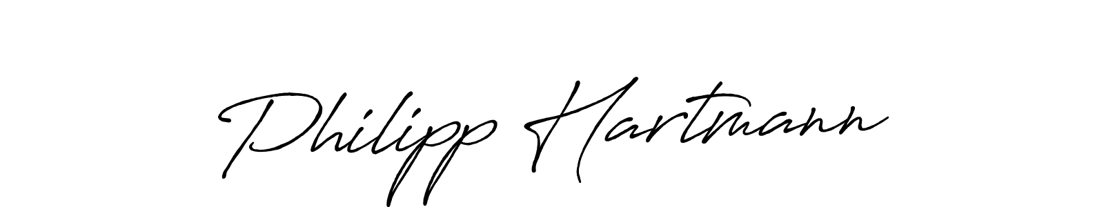 Create a beautiful signature design for name Philipp Hartmann. With this signature (Antro_Vectra_Bolder) fonts, you can make a handwritten signature for free. Philipp Hartmann signature style 7 images and pictures png