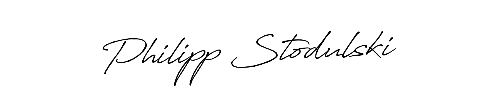 How to make Philipp Stodulski signature? Antro_Vectra_Bolder is a professional autograph style. Create handwritten signature for Philipp Stodulski name. Philipp Stodulski signature style 7 images and pictures png