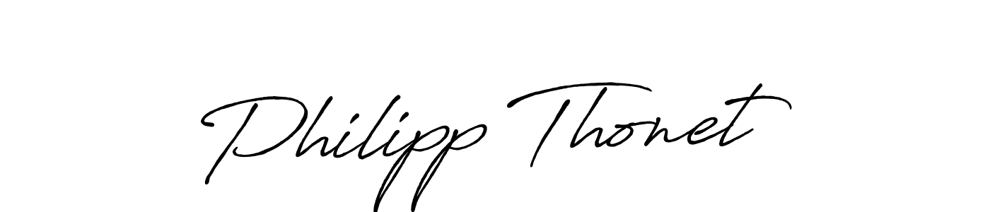 How to make Philipp Thonet signature? Antro_Vectra_Bolder is a professional autograph style. Create handwritten signature for Philipp Thonet name. Philipp Thonet signature style 7 images and pictures png