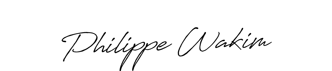 The best way (Antro_Vectra_Bolder) to make a short signature is to pick only two or three words in your name. The name Philippe Wakim include a total of six letters. For converting this name. Philippe Wakim signature style 7 images and pictures png