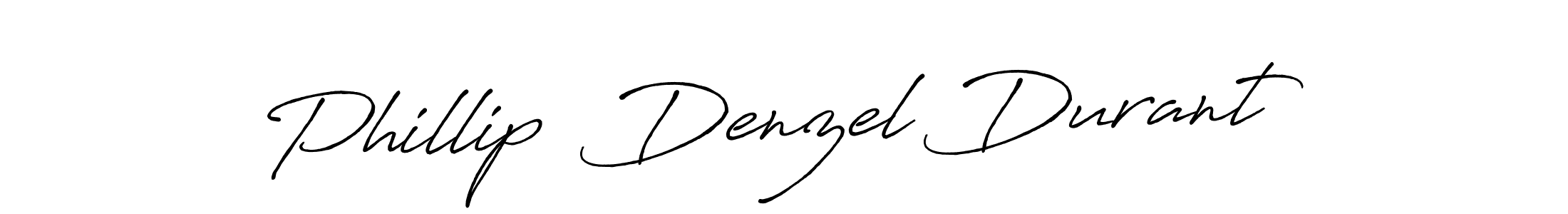 Best and Professional Signature Style for Phillip  Denzel Durant. Antro_Vectra_Bolder Best Signature Style Collection. Phillip  Denzel Durant signature style 7 images and pictures png