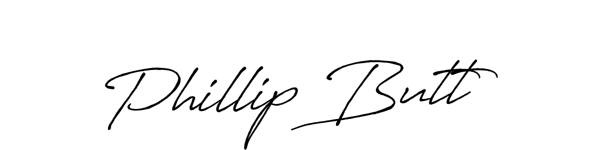 Create a beautiful signature design for name Phillip Butt. With this signature (Antro_Vectra_Bolder) fonts, you can make a handwritten signature for free. Phillip Butt signature style 7 images and pictures png