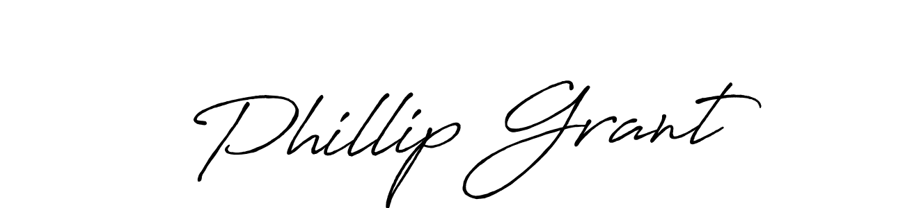 if you are searching for the best signature style for your name Phillip Grant. so please give up your signature search. here we have designed multiple signature styles  using Antro_Vectra_Bolder. Phillip Grant signature style 7 images and pictures png