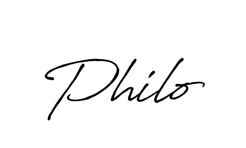 Use a signature maker to create a handwritten signature online. With this signature software, you can design (Antro_Vectra_Bolder) your own signature for name Philo. Philo signature style 7 images and pictures png