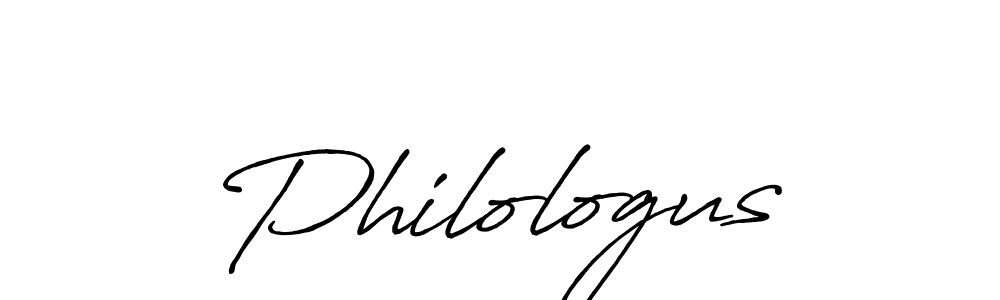 How to make Philologus name signature. Use Antro_Vectra_Bolder style for creating short signs online. This is the latest handwritten sign. Philologus signature style 7 images and pictures png