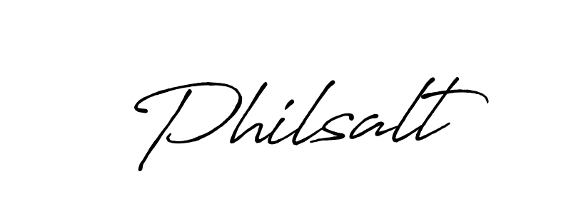 How to Draw Philsalt signature style? Antro_Vectra_Bolder is a latest design signature styles for name Philsalt. Philsalt signature style 7 images and pictures png