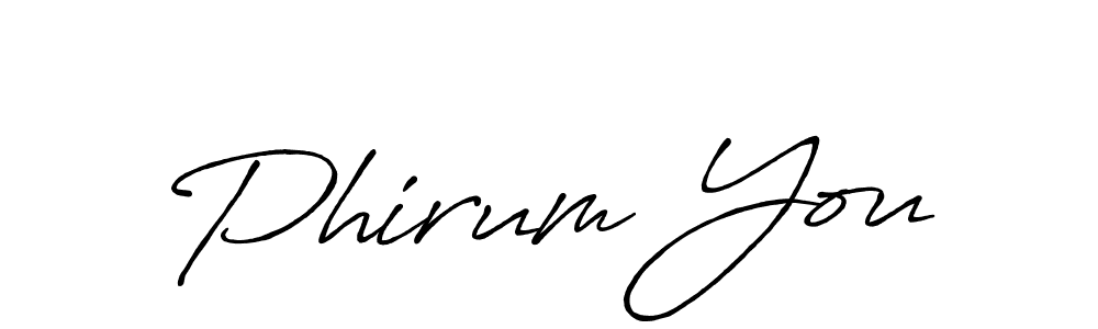 You can use this online signature creator to create a handwritten signature for the name Phirum You. This is the best online autograph maker. Phirum You signature style 7 images and pictures png