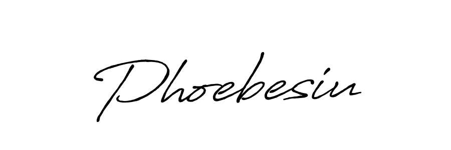 Similarly Antro_Vectra_Bolder is the best handwritten signature design. Signature creator online .You can use it as an online autograph creator for name Phoebesiu. Phoebesiu signature style 7 images and pictures png