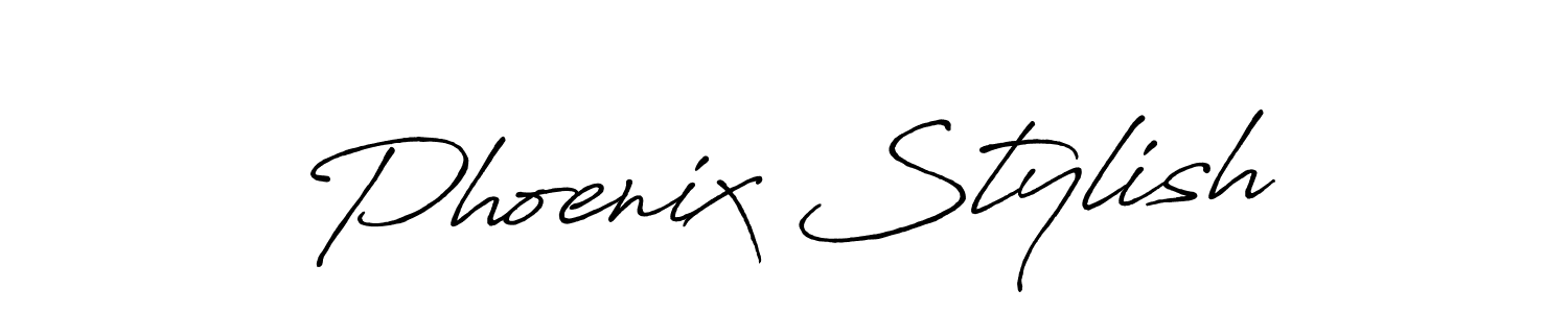 You should practise on your own different ways (Antro_Vectra_Bolder) to write your name (Phoenix Stylish) in signature. don't let someone else do it for you. Phoenix Stylish signature style 7 images and pictures png