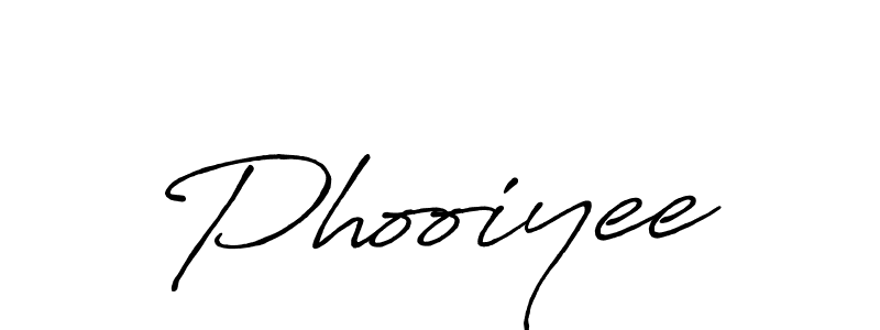 You should practise on your own different ways (Antro_Vectra_Bolder) to write your name (Phooiyee) in signature. don't let someone else do it for you. Phooiyee signature style 7 images and pictures png