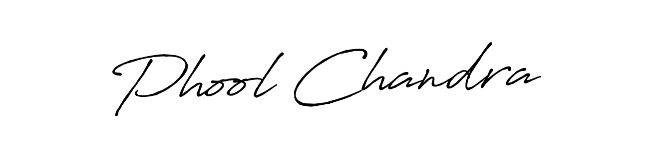 Use a signature maker to create a handwritten signature online. With this signature software, you can design (Antro_Vectra_Bolder) your own signature for name Phool Chandra. Phool Chandra signature style 7 images and pictures png