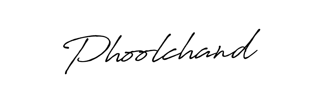 How to make Phoolchand signature? Antro_Vectra_Bolder is a professional autograph style. Create handwritten signature for Phoolchand name. Phoolchand signature style 7 images and pictures png