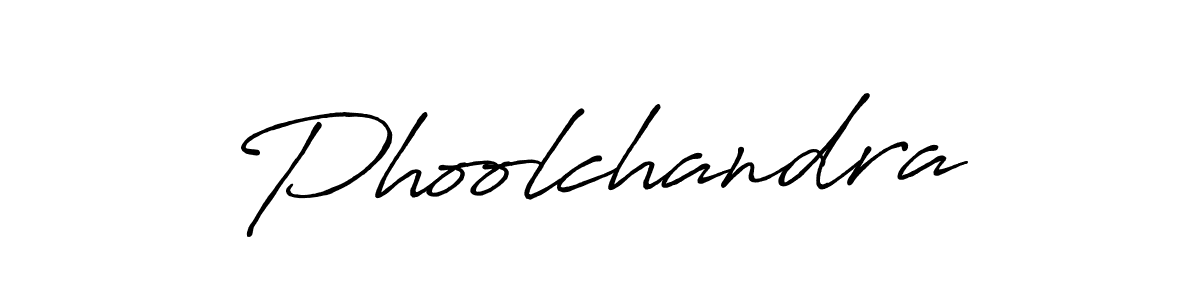 It looks lik you need a new signature style for name Phoolchandra. Design unique handwritten (Antro_Vectra_Bolder) signature with our free signature maker in just a few clicks. Phoolchandra signature style 7 images and pictures png