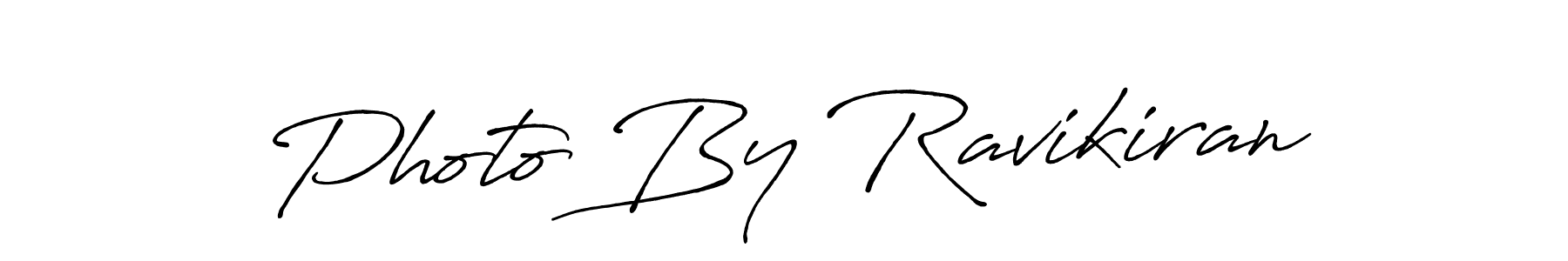 Also You can easily find your signature by using the search form. We will create Photo By Ravikiran name handwritten signature images for you free of cost using Antro_Vectra_Bolder sign style. Photo By Ravikiran signature style 7 images and pictures png