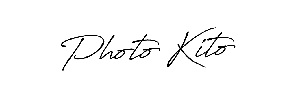 Also You can easily find your signature by using the search form. We will create Photo Kito name handwritten signature images for you free of cost using Antro_Vectra_Bolder sign style. Photo Kito signature style 7 images and pictures png