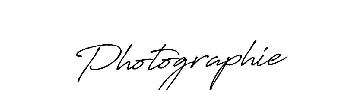 Create a beautiful signature design for name Photographie. With this signature (Antro_Vectra_Bolder) fonts, you can make a handwritten signature for free. Photographie signature style 7 images and pictures png