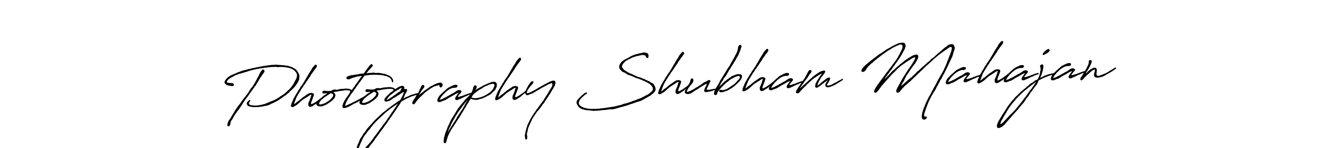 The best way (Antro_Vectra_Bolder) to make a short signature is to pick only two or three words in your name. The name Photography Shubham Mahajan include a total of six letters. For converting this name. Photography Shubham Mahajan signature style 7 images and pictures png