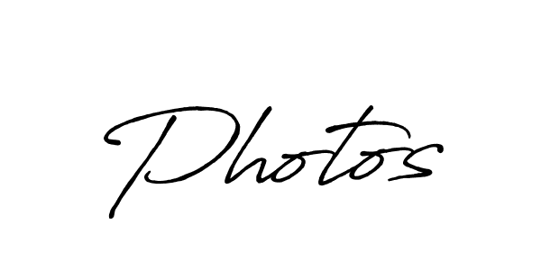 It looks lik you need a new signature style for name Photos. Design unique handwritten (Antro_Vectra_Bolder) signature with our free signature maker in just a few clicks. Photos signature style 7 images and pictures png