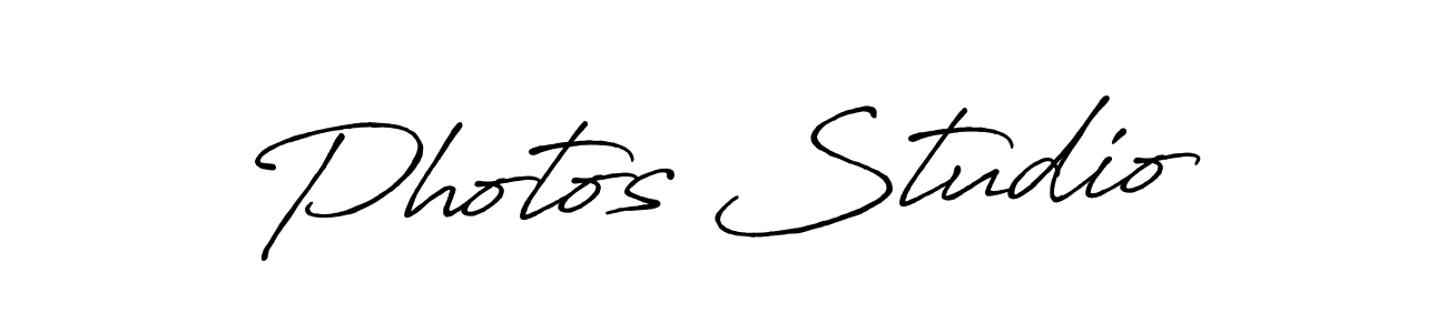 This is the best signature style for the Photos Studio name. Also you like these signature font (Antro_Vectra_Bolder). Mix name signature. Photos Studio signature style 7 images and pictures png