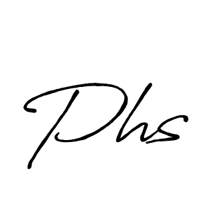 You should practise on your own different ways (Antro_Vectra_Bolder) to write your name (Phs) in signature. don't let someone else do it for you. Phs signature style 7 images and pictures png