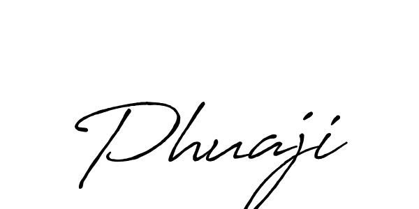 Also we have Phuaji name is the best signature style. Create professional handwritten signature collection using Antro_Vectra_Bolder autograph style. Phuaji signature style 7 images and pictures png