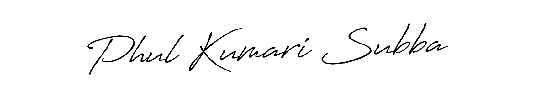 Once you've used our free online signature maker to create your best signature Antro_Vectra_Bolder style, it's time to enjoy all of the benefits that Phul Kumari Subba name signing documents. Phul Kumari Subba signature style 7 images and pictures png