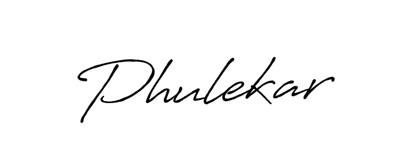 Design your own signature with our free online signature maker. With this signature software, you can create a handwritten (Antro_Vectra_Bolder) signature for name Phulekar. Phulekar signature style 7 images and pictures png