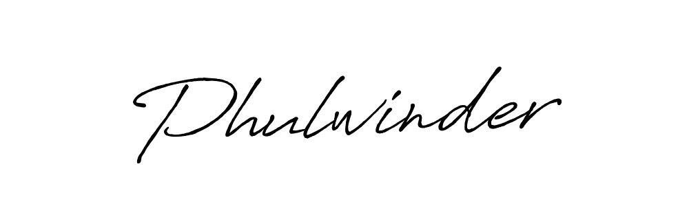 It looks lik you need a new signature style for name Phulwinder. Design unique handwritten (Antro_Vectra_Bolder) signature with our free signature maker in just a few clicks. Phulwinder signature style 7 images and pictures png