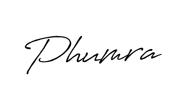 Create a beautiful signature design for name Phumra. With this signature (Antro_Vectra_Bolder) fonts, you can make a handwritten signature for free. Phumra signature style 7 images and pictures png