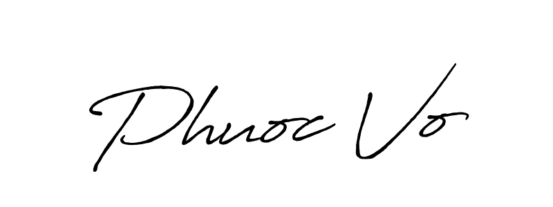 Antro_Vectra_Bolder is a professional signature style that is perfect for those who want to add a touch of class to their signature. It is also a great choice for those who want to make their signature more unique. Get Phuoc Vo name to fancy signature for free. Phuoc Vo signature style 7 images and pictures png