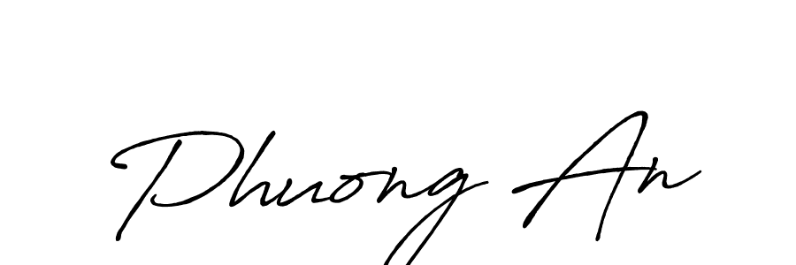 Similarly Antro_Vectra_Bolder is the best handwritten signature design. Signature creator online .You can use it as an online autograph creator for name Phuong An. Phuong An signature style 7 images and pictures png