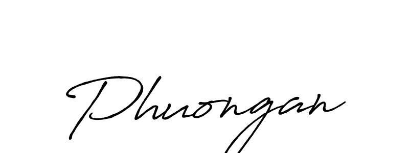 if you are searching for the best signature style for your name Phuongan. so please give up your signature search. here we have designed multiple signature styles  using Antro_Vectra_Bolder. Phuongan signature style 7 images and pictures png