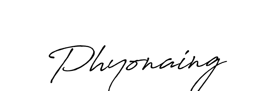 Here are the top 10 professional signature styles for the name Phyonaing. These are the best autograph styles you can use for your name. Phyonaing signature style 7 images and pictures png