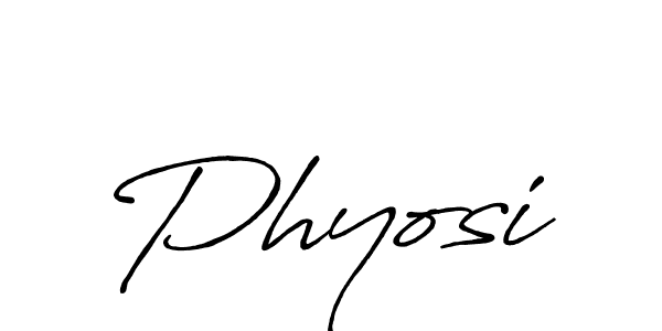 Here are the top 10 professional signature styles for the name Phyosi. These are the best autograph styles you can use for your name. Phyosi signature style 7 images and pictures png