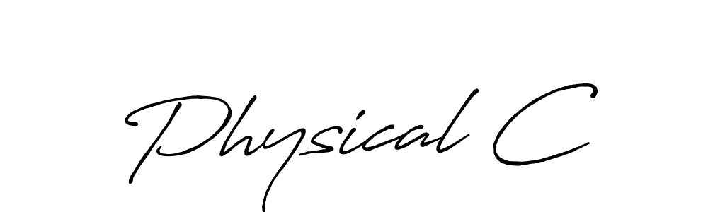 Also You can easily find your signature by using the search form. We will create Physical C name handwritten signature images for you free of cost using Antro_Vectra_Bolder sign style. Physical C signature style 7 images and pictures png