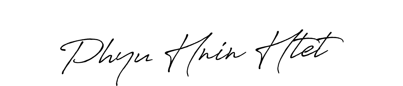 Also we have Phyu Hnin Htet name is the best signature style. Create professional handwritten signature collection using Antro_Vectra_Bolder autograph style. Phyu Hnin Htet signature style 7 images and pictures png