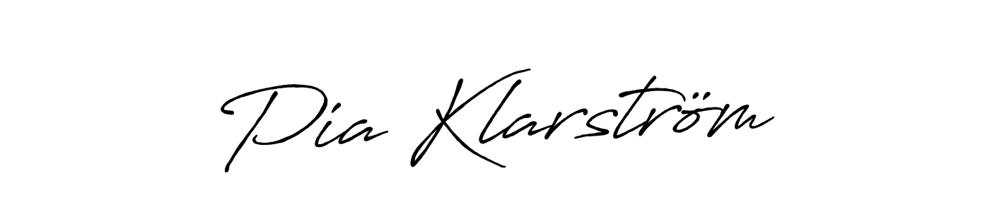 Antro_Vectra_Bolder is a professional signature style that is perfect for those who want to add a touch of class to their signature. It is also a great choice for those who want to make their signature more unique. Get Pia Klarström name to fancy signature for free. Pia Klarström signature style 7 images and pictures png