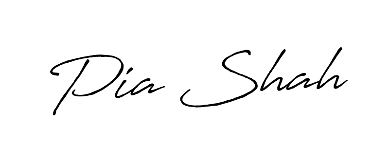 Similarly Antro_Vectra_Bolder is the best handwritten signature design. Signature creator online .You can use it as an online autograph creator for name Pia Shah. Pia Shah signature style 7 images and pictures png