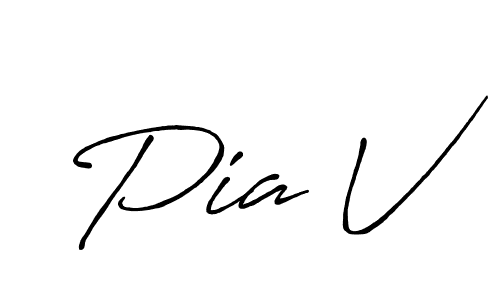 This is the best signature style for the Pia V name. Also you like these signature font (Antro_Vectra_Bolder). Mix name signature. Pia V signature style 7 images and pictures png